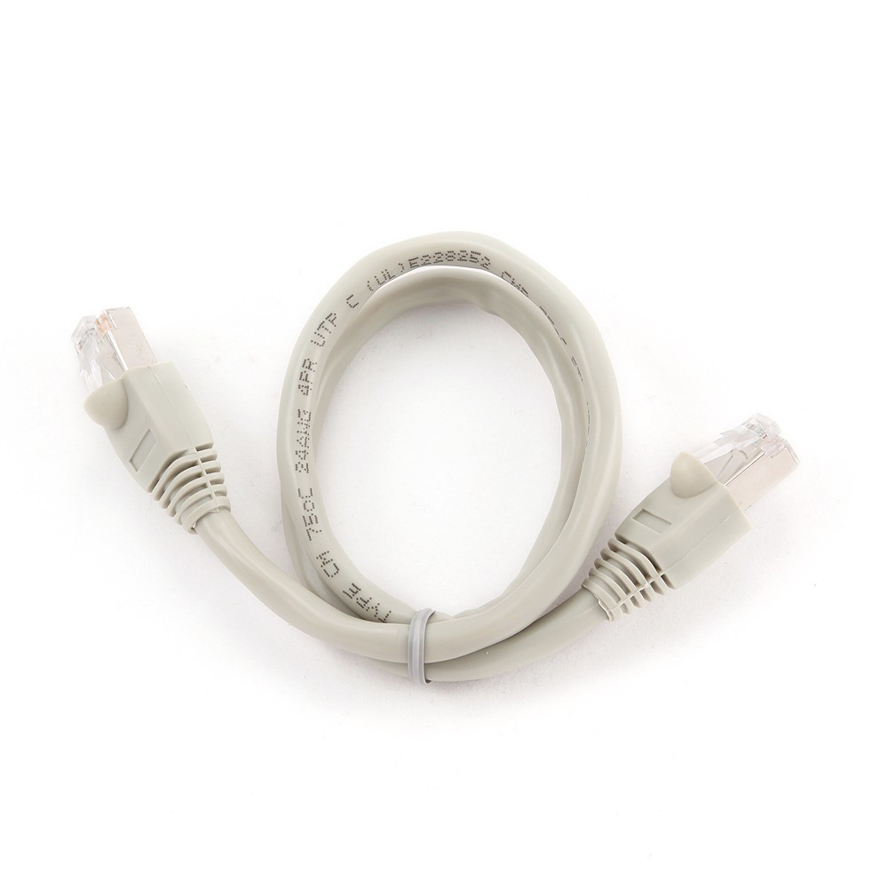 Patchcord UTP Gembird ( RJ45 - RJ45 kat.6 0,5m szary ) - zdjęcie 4