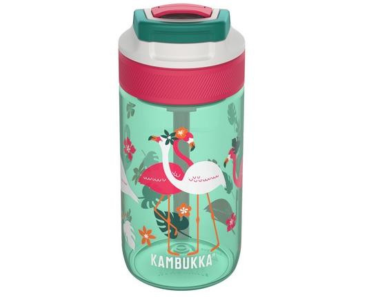 Kambukka butelka na wodę dla dziecka Lagoon 400ml Pink Flamingo - zdjęcie 1