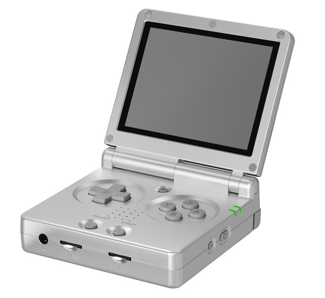 Przenośna konsola retro ANBERNIC RG 35xx SP SILVER - zdjęcie 3