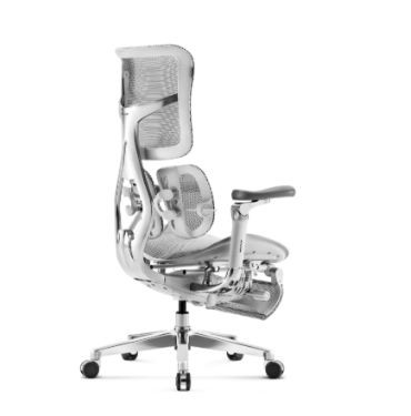 Fotel gamingowy DIABLO BRAVE V-kinetic szary - zdjęcie 3