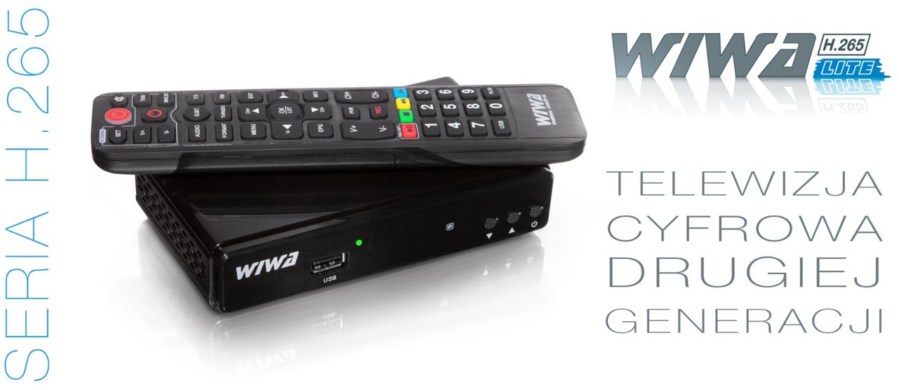 WIWA TUNER DVB-T/T2 H.265 LITE - zdjęcie 1