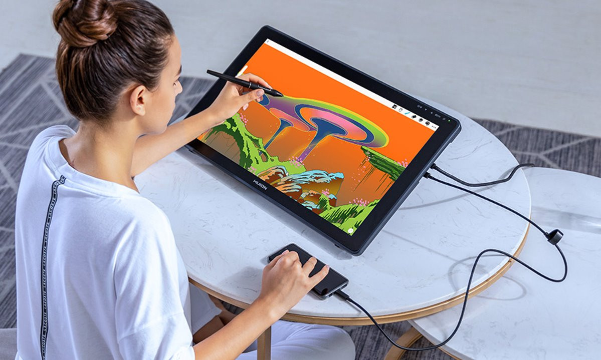 Tablet graficzny Huion Kamvas 22 Plus - zdjęcie 1