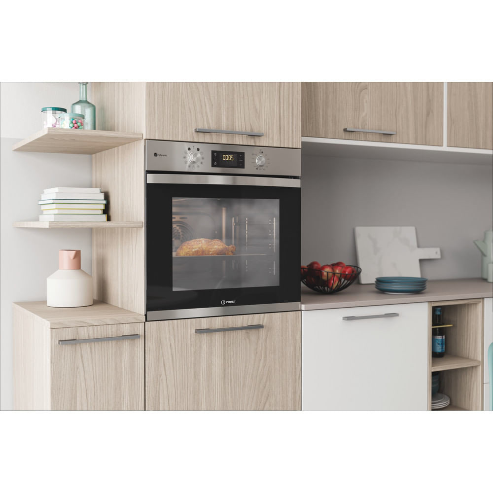 Piekarnik INDESIT IFWS 3841 JH IX - zdjęcie 4