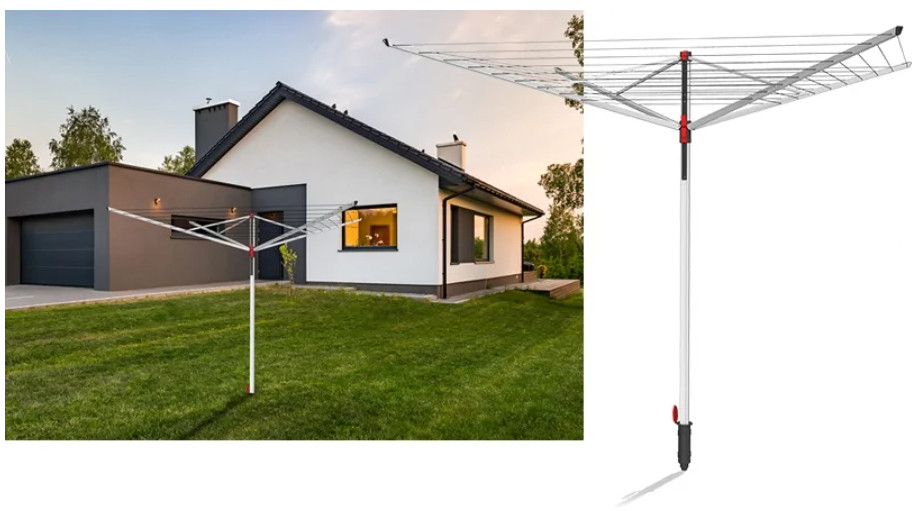 Suszarka zewnętrzna Vileda Sun Lift 50 - zdjęcie 1