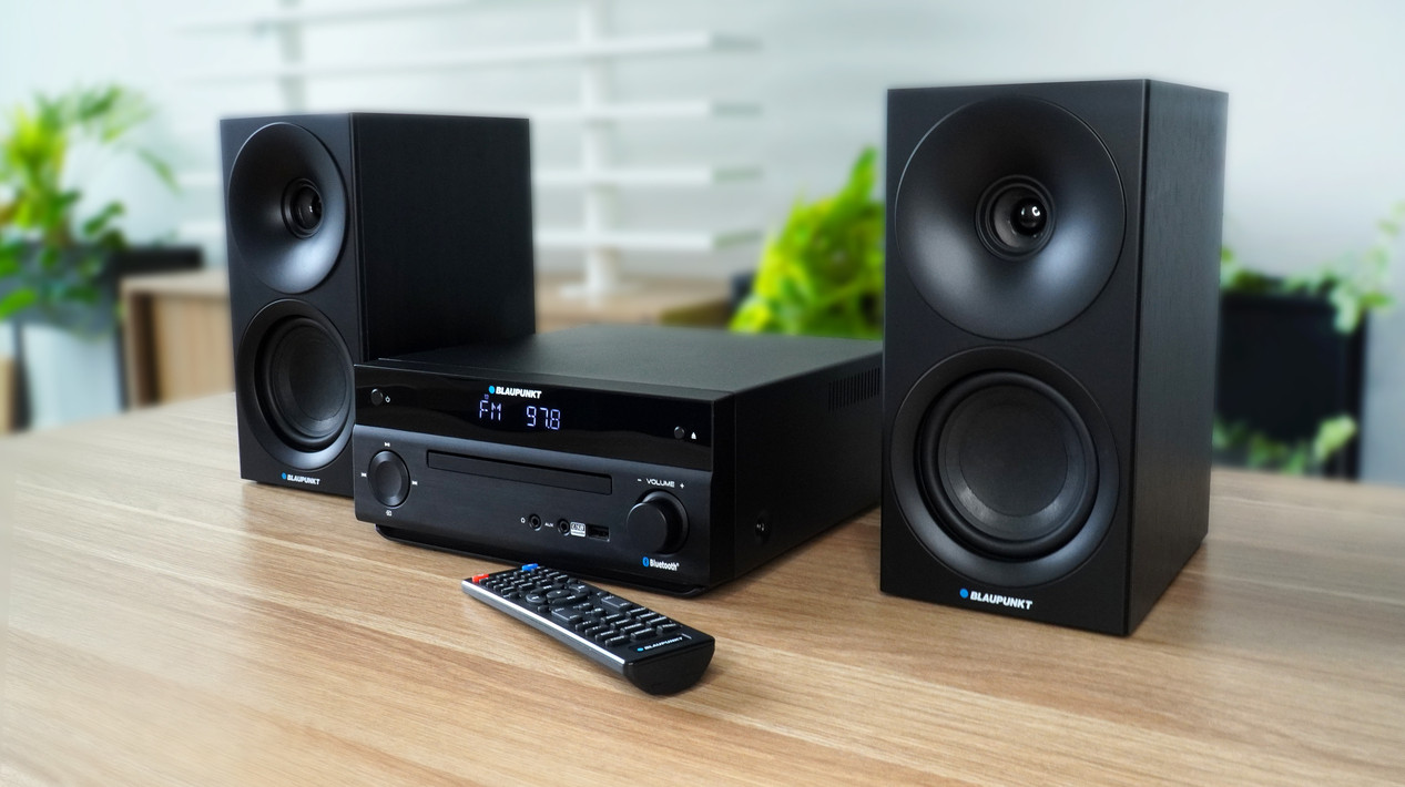 Mikrowieża Blaupunkt MS30.2BT Bluetooth czarna - zdjęcie 5