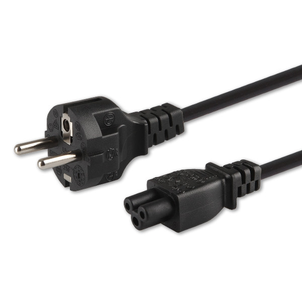Savio przewód / kabel zasilający do laptopa "koniczynka" cl-67 cl-67 - zdjęcie 1