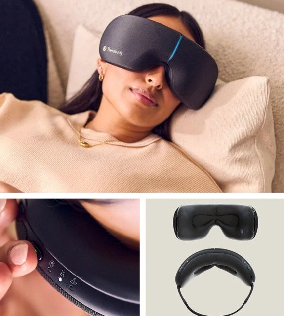 Gogle relaksacyjne Therabody SmartGoggles 2.0 czarne - zdjęcie 3