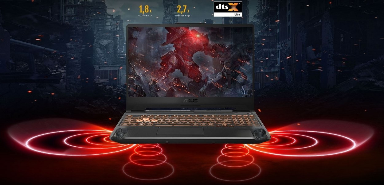 ASUS TUF Gaming A15 FA506NC-HN016 Ryzen 5 7535HS 15,6"FHD 144Hz Value IPS-level 250nits AG 16GB DDR5 4800 SSD512 GeForce RTX 3050 4GB WLAN+BT LAN Cam720p 48WHrs NoOS Graphite Black - zdjęcie 3