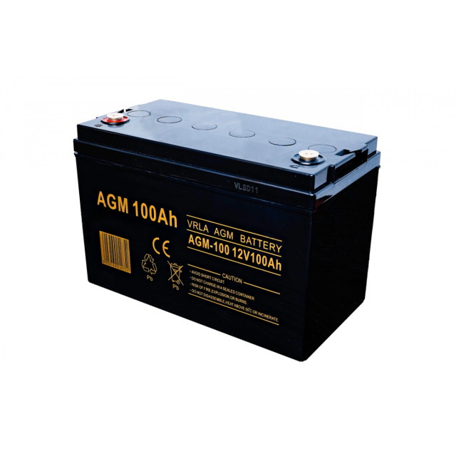 VOLT POLSKA AKUMULATOR AGM 12V 100 Ah - zdjęcie 1