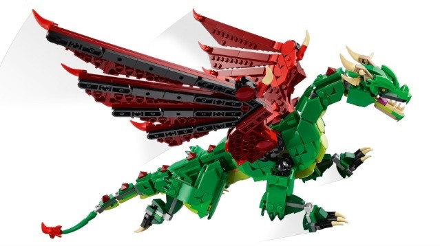 LEGO CREATOR 3w1 31161 Średniowieczny smok - zdjęcie 2