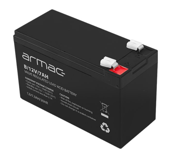 AKUMULATOR DO UPS 12V/7AH UNIWERS. ARMAC B/12V/7AH - zdjęcie 2