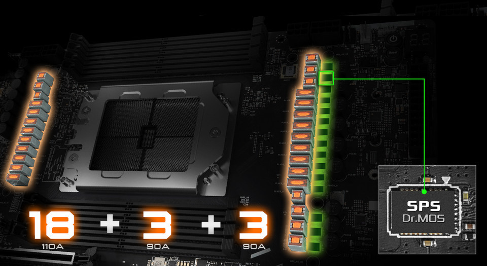 Płyta główna Asrock WRX90 WS EVO - zdjęcie 4