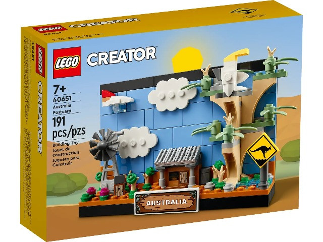 LEGO 40651 Creator Pocztówka z Australii - zdjęcie 1