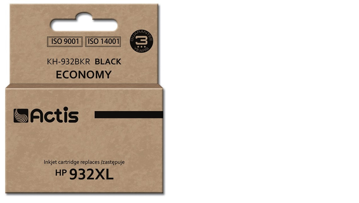 Actis KH-932BKR Tusz do drukarki HP, Zamiennik HP 932XL CN053AE; Standard; 30 ml; czarny. - zdjęcie 1