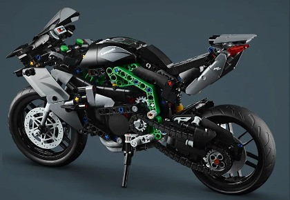 LEGO Technic 42170 Motocykl Kawasaki Ninja H2R - zdjęcie 5