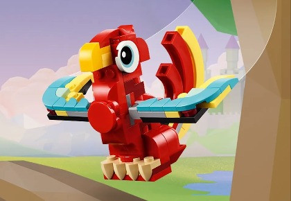 LEGO Creator 31145 Czerwony smok - zdjęcie 5