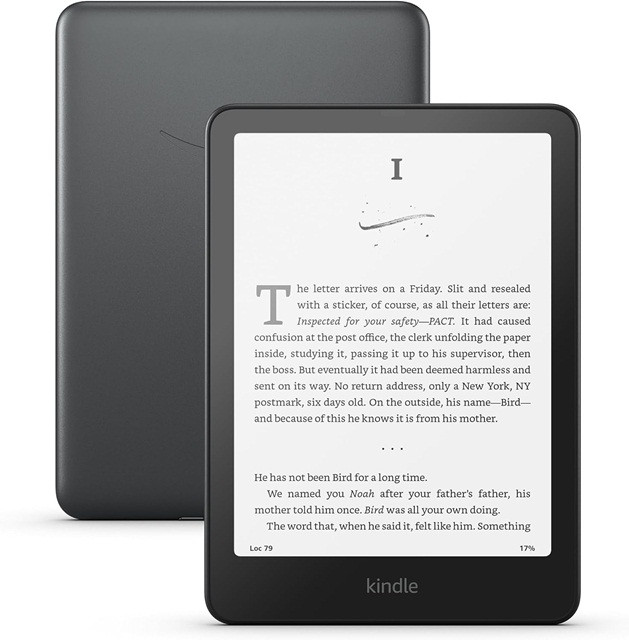 Czytnik Ebook Kindle Paperwhite (12 Generacja) 2024 7” glare-free 32GB Wi-Fi bezprzewodowe ładowanie ( bez reklam) Metallic Black - zdjęcie 1