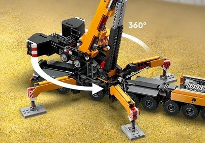 LEGO City 60409 Żółty ruchomy żuraw - zdjęcie 6
