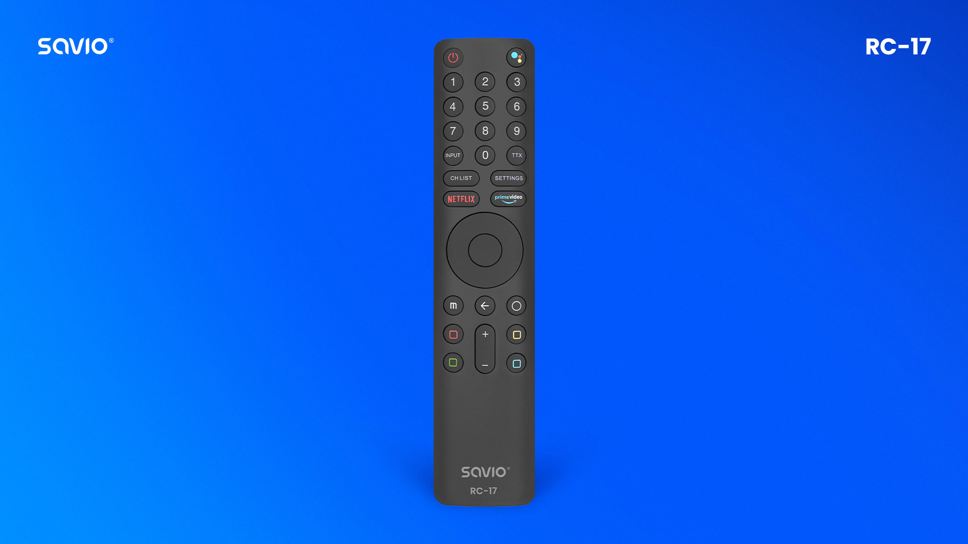 SAVIO PILOT UNIWERSALNY DO XIAOMI/SMART TV RC-17 - zdjęcie 1
