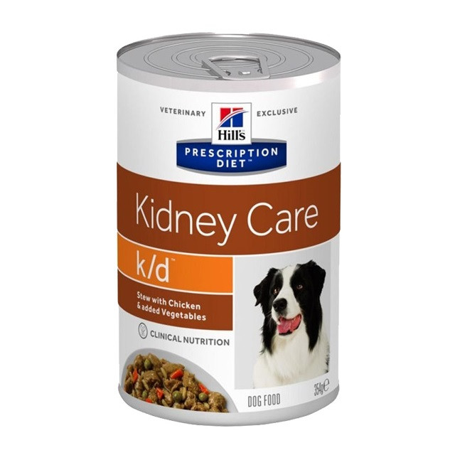 HILL'S Prescription Diet Kidney Care k/d Potrawka z kurczakiem - mokra karma dla psa - 354g - zdjęcie 1