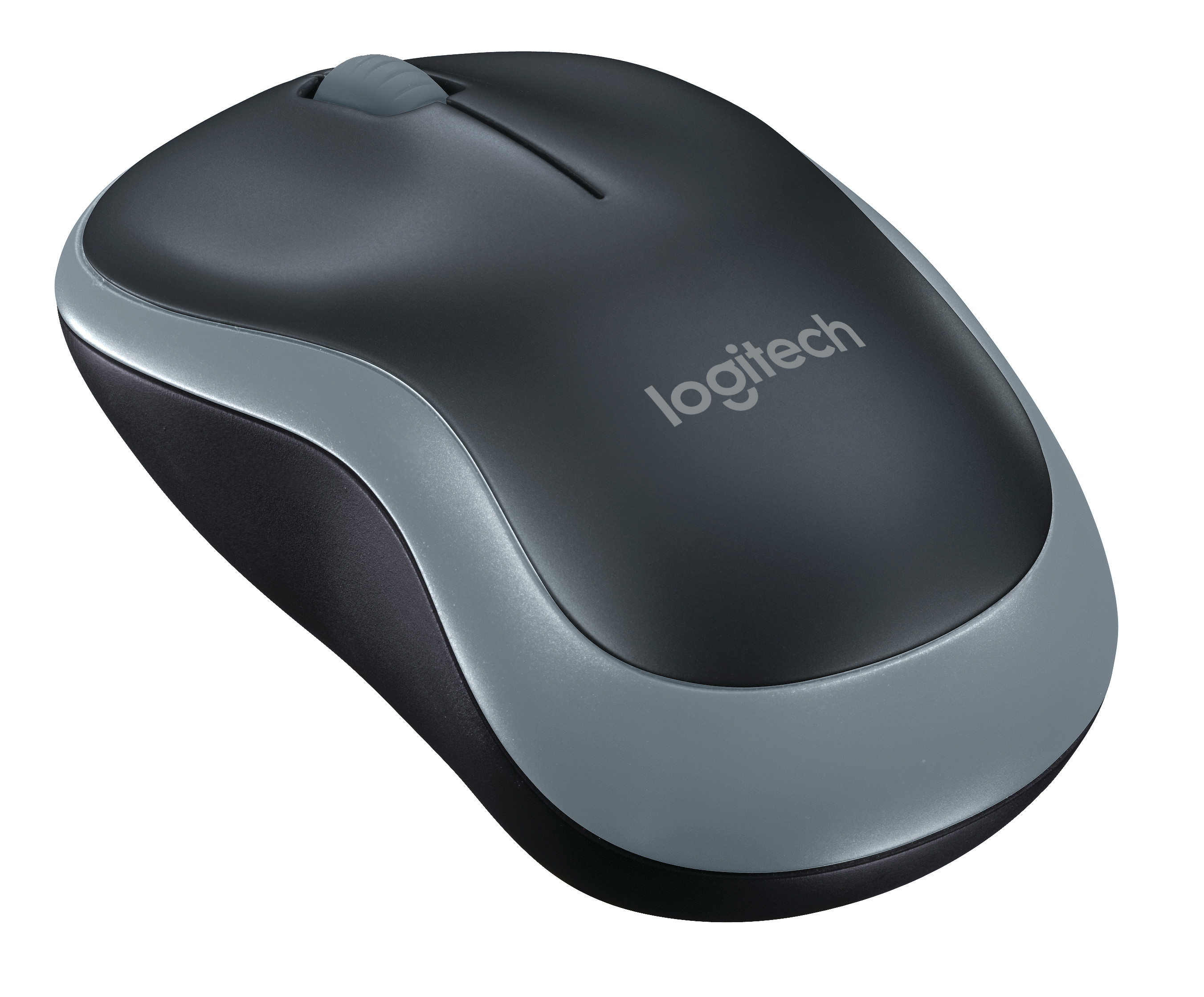 Mysz Logitech M185 bezprzewodowa, szara - zdjęcie 1