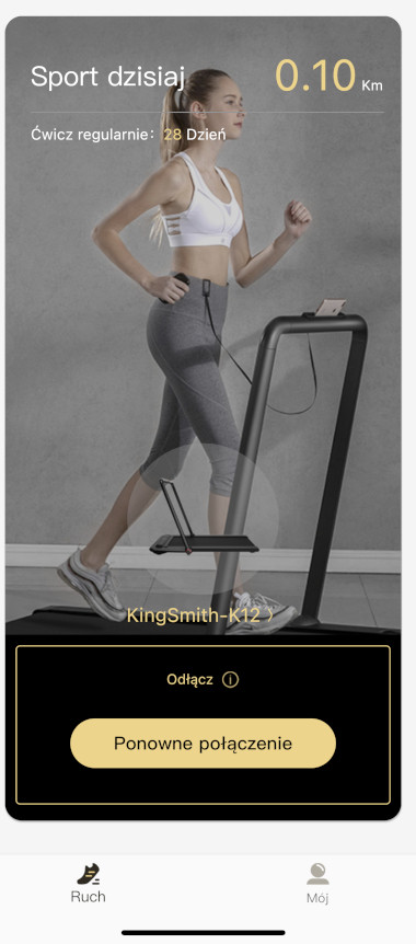 Bieżnia elektryczna Kingsmith Treadmill TRK15F - zdjęcie 14