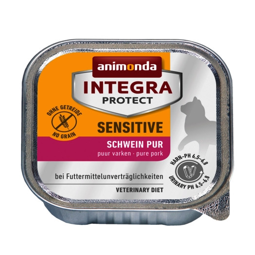 ANIMONDA Integra Protect Adult Sensitive Wieprzowina - mokra karma dla kota - 100g - zdjęcie 1
