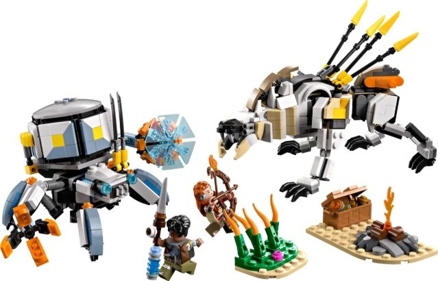 LEGO HORIZON 77037 Aloy i Varl kontra krabołaz i piłoząb - zdjęcie 2