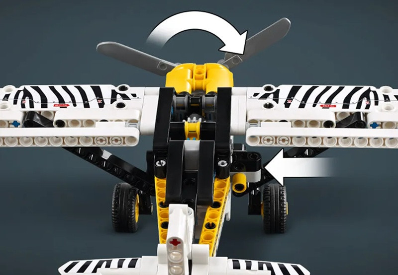 LEGO TECHNIC 42198 Samolot transportowy - zdjęcie 3