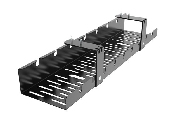Organizer kabli do biurka ACTIVEJET CMP502 czarny - zdjęcie 2
