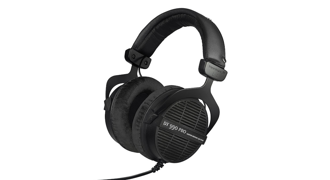 Beyerdynamic DT 990 PRO 250 OHM BLACK LIMITED EDITION - Słuchawki studyjne otwarte - zdjęcie 1