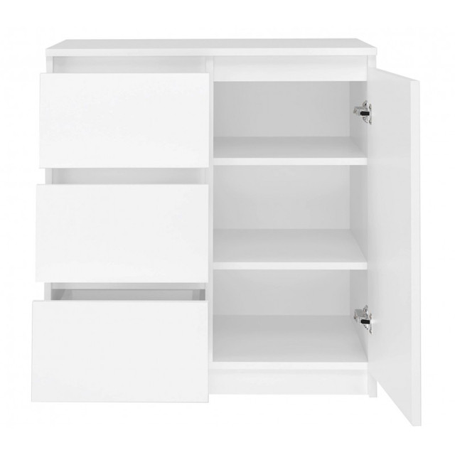 Komoda COSTA 1D3S+2D3S biały - zdjęcie 3