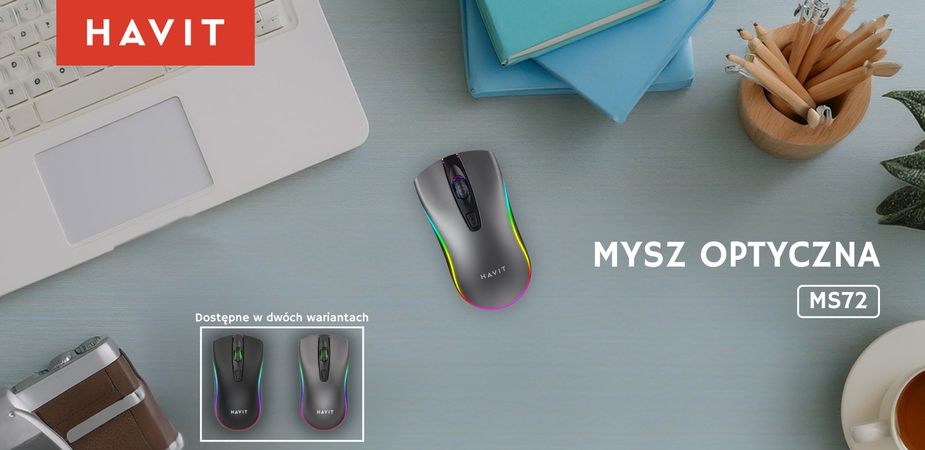 Mysz gamingowa Havit MS72 - zdjęcie 1