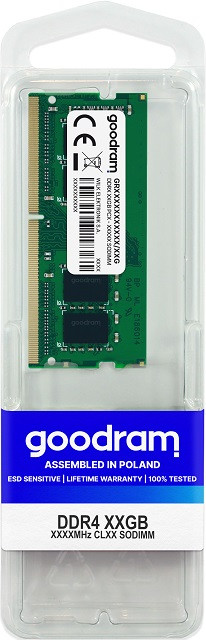 GOODRAM SO-DIMM DDR4 8GB PC4-25600 3200MHz CL22 - zdjęcie 1