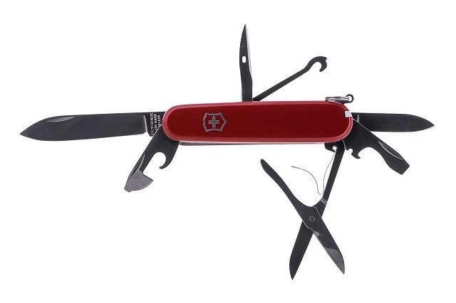 Scyzoryk Victorinox Huntsman, 15 f, 91mm, czerwony - zdjęcie 1