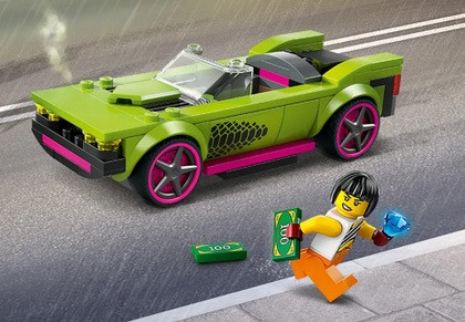 LEGO City 60415 Pościg radiowozu za muscle carem - zdjęcie 4