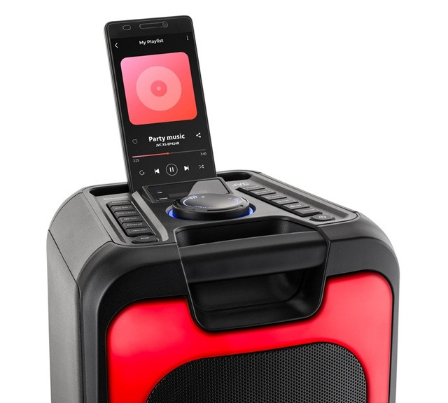 Głośnik JVC Party speaker XS-EP424B czarny - zdjęcie 2