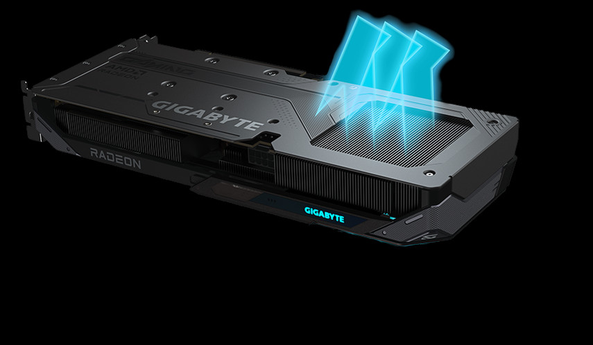 Karta graficzna Gigabyte Radeon RX 9060 XT GAMING OC 16GB (GV-R9060XTGAMING OC-16GD) - zdjęcie 5