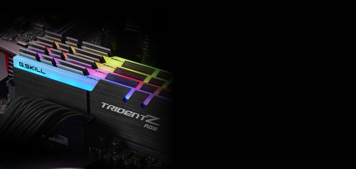 G.Skill Trident Z RGB Pamięć DDR4 16GB (2x8GB) 3200MHz CL16 1.35V XMP 2.0 - zdjęcie 5