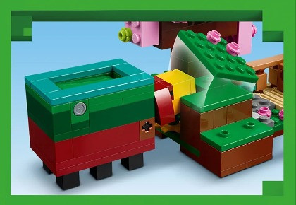 LEGO Minecraft 21260 Wiśniowy ogród - zdjęcie 5