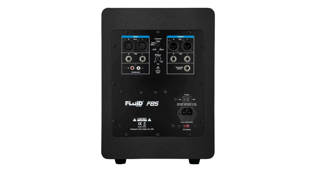 Fluid Audio F8S - Aktywny 8" subwoofer kompaktowy - zdjęcie 2