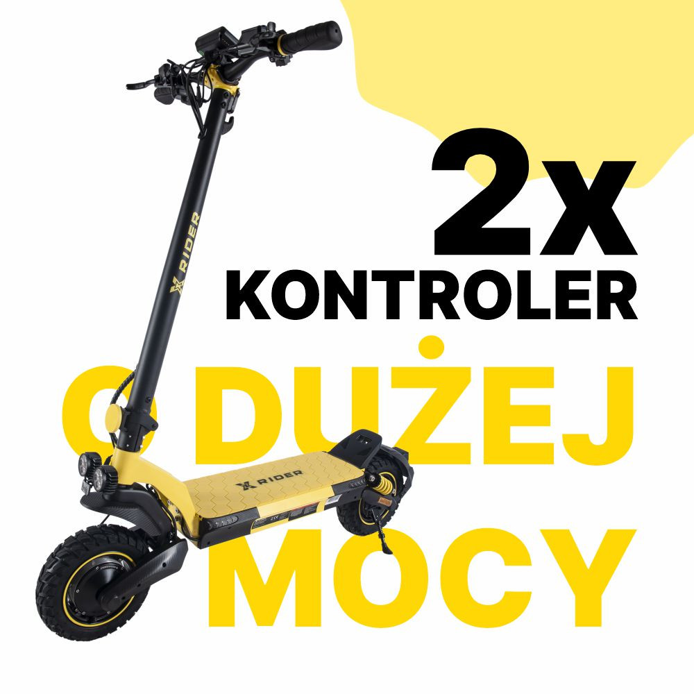Hulajnoga Elektryczna Manta XRIDER F10 Pro 2x1400W - zdjęcie 8