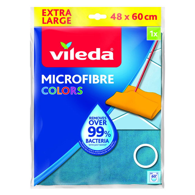 Ścierka do podłogi Vileda Microfibre Colors 1szt. - zdjęcie 1