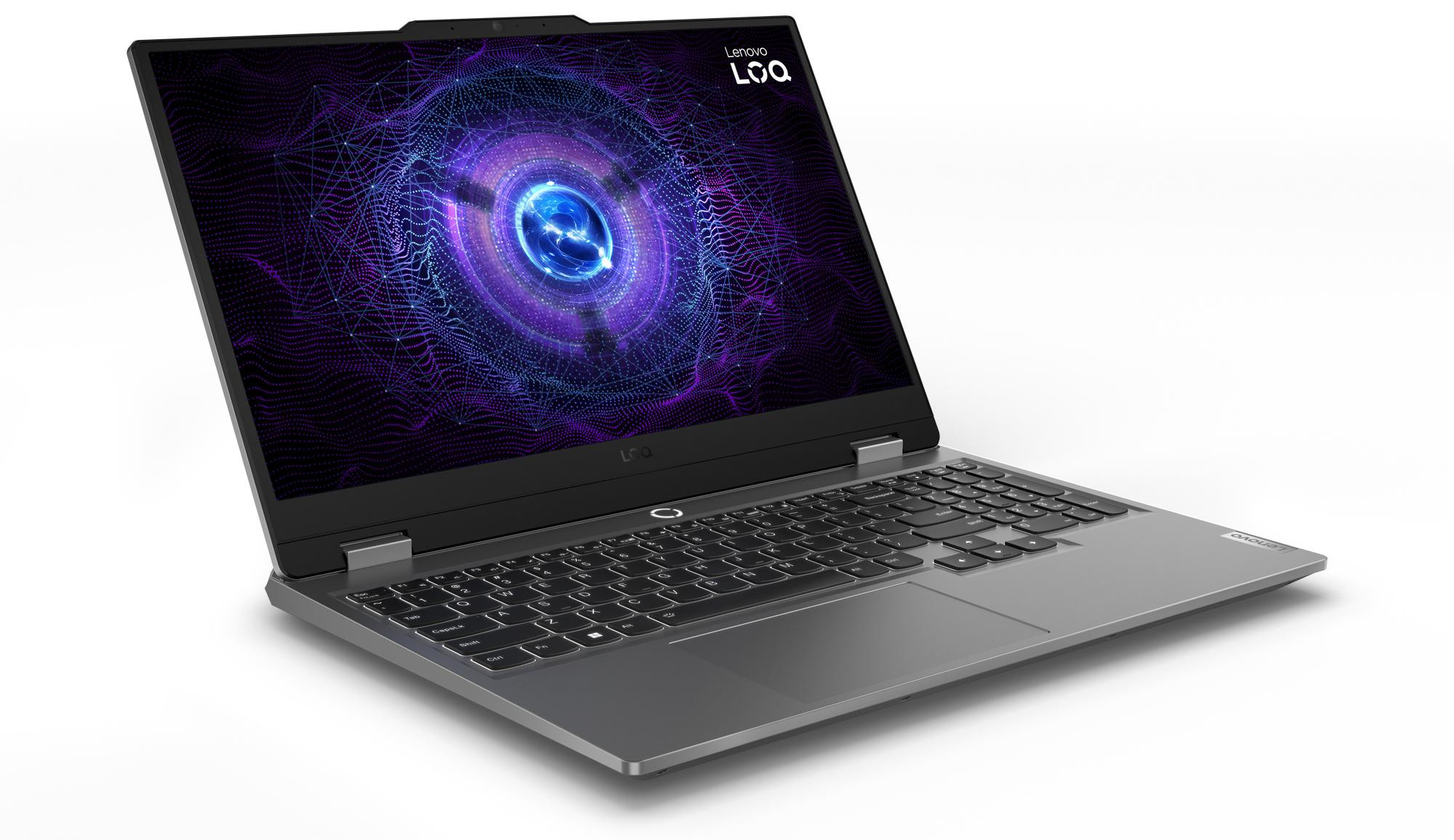 Lenovo LOQ 15IAX9 i5-12450HX 15.6" FHD IPS 300nits AG 144Hz 16GB DDR5 4800 SSD512 GeForce RTX 3050 6GB Win11 Luna Grey - zdjęcie 2