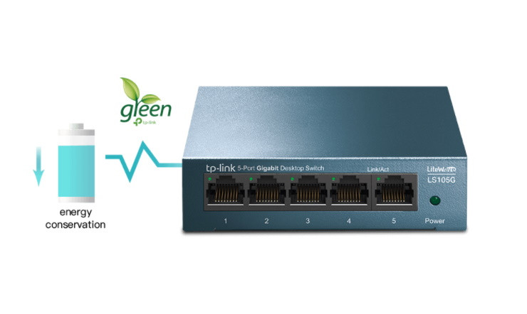 Switch TP-LINK TL-LS105G - zdjęcie 2