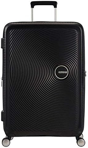 Walizka średnia American Tourister Soundbox EXP - bass black - zdjęcie 1