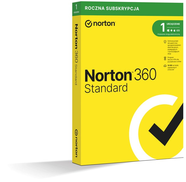 Norton 360 Standard 1D/24M ESD - zdjęcie 1