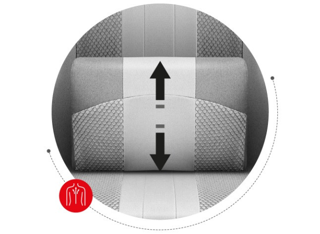 Fotel gamingowy Huzaro Force 4.7 White Mesh - zdjęcie 8