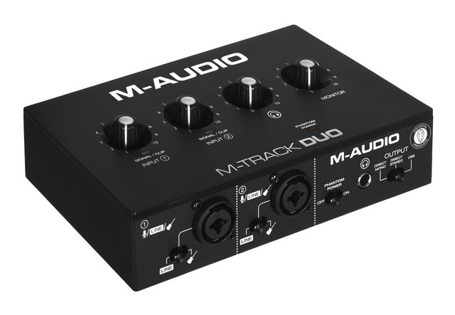 M-AUDIO M-Track DUO - Interfejs Audio USB - zdjęcie 1