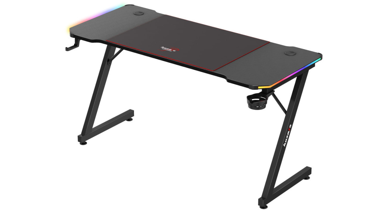 Biurko gamingowe Huzaro Hero 3.3 RGB - zdjęcie 2
